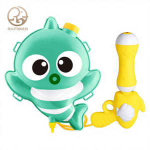 Милая мультяшная летняя игрушка унисекс для детей пляжный водяной пистолет с животным рюкзаком идеальный подарок - Product Image 1