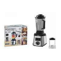 Pengolah Makanan Elektrik 2-in-1 Terlaris untuk Rumah Tangga, Blender Mixer Multifungsi Bahan Stainless Steel 5-Kecepatan