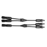 IP68 PPO 1500V 30A connecteur de branche solaire PV branche solaire T connecteur fournisseurs 2/3/4 en 1 fournisseurs de connecteurs solaires à branche en Y