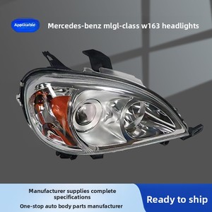 Phare avant W163 <span class=keywords><strong>Mercedes</strong></span> Benz <span class=keywords><strong>ML</strong></span>/GL-Class, éclairage automobile, lampe 12V OE 1638204561 1638204661 - Product Image 2