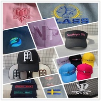 Nuevo diseño al aire libre Oxford Dot gorras de béisbol suaves moda versión coreana CH Cro bordado moda sombreado Unisex