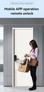 TYSH Tuya Wifi serratura elettronica <span class=keywords><strong>Smart</strong></span> Lock in alluminio Cerradura Inteligente digitale porta digitale intelligente - Product Image 4