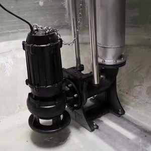 مضخة مياه الصرف الصحي الغاطسة من الفولاذ المقاوم للصدأ بقوة 10 أحصنة، مضخة حوض المياه المتسخة الكيميائية Ss304، مضخة تصريف مياه الصرف الصحي الجوفية - Product Image 4