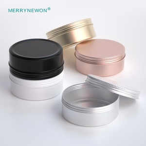Envase Metálico de Aluminio Plateado de 300ml/300g para Exfoliante Corporal, Lata Vacía de 300g para Pomada Exfoliante con Tapa de Rosca para Cosméticos, Venta al Por Mayor - Product Image 3