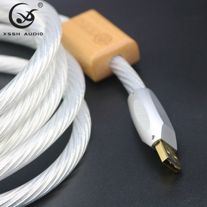 Câble audio USB audiophile HIFI, USB Type A vers Type B, cordon d'interconnexion numérique pour décodeur DAC, carte son externe, système audio - Product Image 3