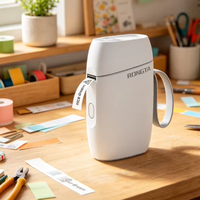 Printer Label Thermal Bluetooth RONGTA Ukuran Saku - Pembuat Label Thermal Isi Ulang untuk Penggunaan di Rumah, Dapur, Kantor, dan Ritel