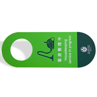Étiquettes de suspension de porte de chambre d'hôtel en plastique PVC découpé à l'emporte avec impression offset Type de produit carte magnétique