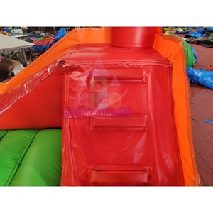 Castillo Inflable con Tobogán, Temática de Animales de Granja, Estilo Granero, con Diseño de Vaca y Gallo, para Niños, <span class=keywords><strong>Alquiler</strong></span> Comercial para Exteriores - Product Image 5