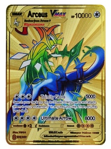 Cartes à collectionner en métal avec Charizard VMAX Mewtwo - Version anglaise personnalisable DIY - Articles de collection tendance - Idées cadeaux parfaites - Product Image 2