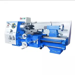 Small Manual Bench Mini metal wood lathe machine with Variable Speed Bench SP2127-II metal bench lathe
