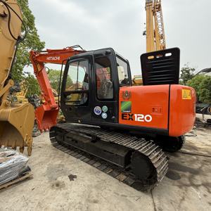 Machine à chenilles d'excavatrice utilisée Hitachi en vente à Shanghai EX120-3 Chine Haute efficacité de travail Offre Spéciale en stock - Product Image 1