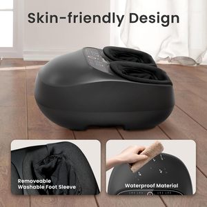 Mesin pemijat kaki Comfier dengan panas, pemijat kaki Shiatsu untuk neuropatik Plantar Fasciitis, - Product Image 2