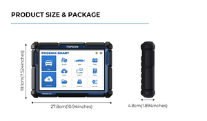 Topdon Phoenix thông minh với mdci Pro được trang bị giao thức rp1210 công cụ quét chẩn đoán xe tải tự động cho kỹ thuật viên sửa chữa ô tô - Product Image 2