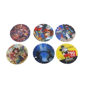 Puzle 3d de plástico pp personalizado, tarjeta tazo para regalos de aperitivos - Product Image 2
