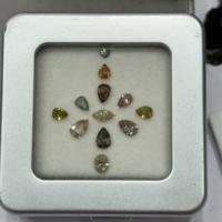 Hermoso diseño de diamantes Diseños de colores de lujo naturales Diamantes sueltos para vender Diamante solitario suelto Hecho a mano