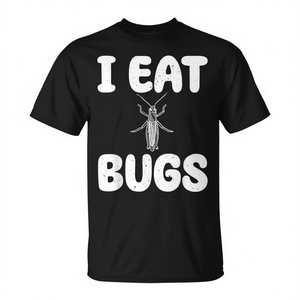 Camiseta I Eat Bugs, Camiseta para Comedores de Insectos, Entomófagos, Camiseta para Cocinar con Insectos - Product Image 2