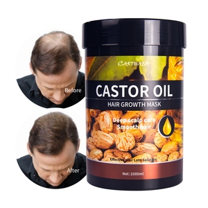 Mascarilla Capilar de Aceite de Ricino para el Crecimiento del Cabello - Product Image 1