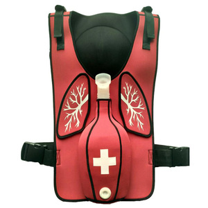 Gilet d'entraînement pour la réanimation en cas d'obstruction trachéale, modèle de gilet pour la manœuvre de Heimlich, équipement pédagogique - Product Image 2