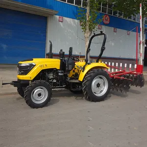 China Compact Tractors Trade 45HP Small Garden Farm Mini Tractor 4X4 QLN-454 Farm 4X4 Agricultural Wheel Tractor Price In Congo