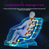 2023 chine meilleur pas cher électrique corps entier zéro gravité spa pied 8d chaise de massage masseur corps entier pour massage de luxe