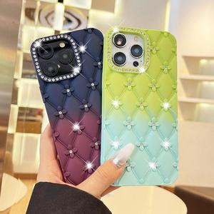 Funda para Teléfono <span class=keywords><strong>13</strong></span> <span class=keywords><strong>14</strong></span> 15 16 17 <span class=keywords><strong>Pro</strong></span> Max, Funda S24 S25 Ultra con Diamantes - Product Image 3