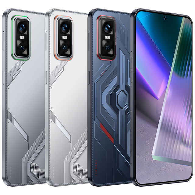 Global Version GT30 Pro Smartphone 7.3 Inch 16GB+1TB Android 15 Decacore CPU HD Face Unlock Dual Card Gaming Spanish Operating