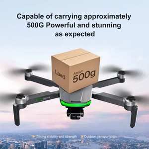 Drone <span class=keywords><strong>S1</strong></span> 55 8K GPS con Carico di 500g Quadricottero da Ripresa Professionale 4K con Doppia Fotocamera Aerea Pieghevole - Product Image 3