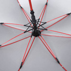 Paraguas de Golf QX Personalizado de Alta Calidad, Tamaño Grande, Varillas de Color, Recto, 27 Pulgadas, 8K, Semi-Automático - Product Image 5