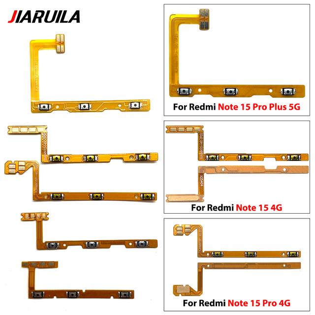 Wholesale Power Volume Flex for Redmi Note 15 Pro Plus 5G Internal Power Control Flex Repair Part Phone on OFF Switch Flex Cable