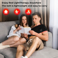 Ceinture de luminothérapie rouge EYCO, luminothérapie rouge pour la taille, luminothérapie rouge pour usage domestique