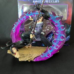 2 Styles 20cm Demon Slayer Kokushibo Tsugikuni Yoriichi Figurine d'action de personnage d'anime en PVC, modèle de collection - Product Image 6