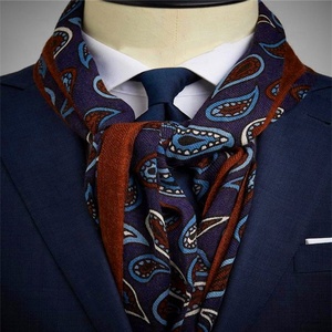 Écharpes longues <span class=keywords><strong>en</strong></span> viscose et rayonne personnalisées pour hommes - Product Image 5