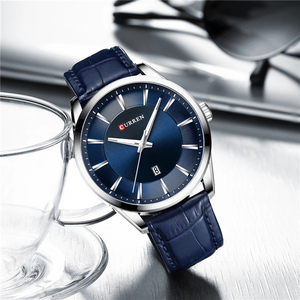 Montre élégante CURREN 8365 pour homme, création de votre propre marque, bracelet en acier inoxydable, <span class=keywords><strong>chronomètre</strong></span> étanche, montre à caractères. - Product Image 6