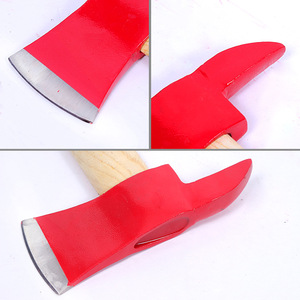 Venta al por mayor de hachas puntiagudas con <span class=keywords><strong>mango</strong></span> de <span class=keywords><strong>madera</strong></span> para lucha contra incendios, herramientas de escape de demolición para dividir <span class=keywords><strong>madera</strong></span> - Product Image 6