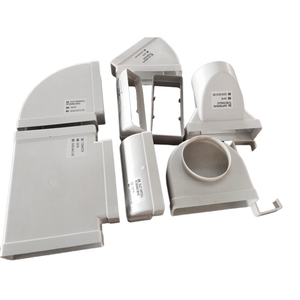 Chất lượng tùy chỉnh thông gió Trắng PVC phẳng ống dẫn Phụ kiện ống phẳng nhựa hình chữ nhật ống dẫn khí - Product Image 5