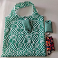 Sac fourre-tout pliable et réutilisable, imprimé d'animaux personnalisés, écologique et recyclable, avec logo, pour pique-nique en plein air et vente en gros