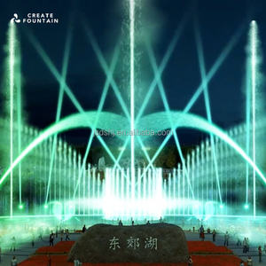 น้ำพุดนตรีเต้นรำน้ำพุดนตรีน้ำพุน้ำกลางแจ้งทะเลสาบดนตรีน้ำพุเต้นรำ - Product Image 1