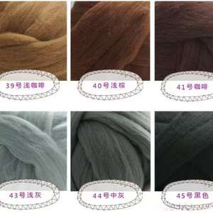 Оптовая продажа от производителя: полоски австралийской мериносовой шерсти 20,1-21,5 мкм для фетра своими руками - Product Image 4