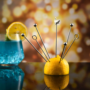 Wuyi Camol ไม้โลหะสำหรับตกแต่งเครื่องดื่มแบบแท่งสำหรับทำค๊อกเทลใช้ซ้ำได้ทำจากโรงงาน - Product Image 6