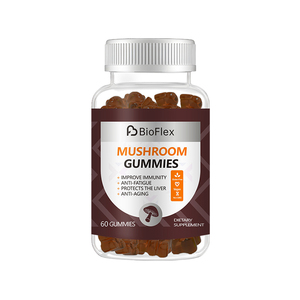 Atacado Private Label Orgânico Chaga Reishi Sono Gomas De Cogumelos Adaptogen Nootrópico Leão Juba De Cogumelo Gomas Suplemento - Product Image 1