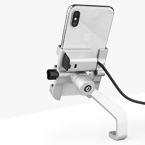 Support de téléphone portable <span class=keywords><strong>Rechargeable</strong></span> pour vélo, moto, pouces - Product Image 3