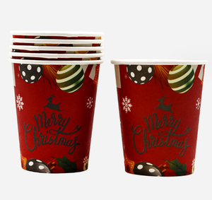 Tùy chỉnh in <span class=keywords><strong>logo</strong></span> 6oz 7Oz 9oz 12oz 16oz 24oz 32oz Đen giấy dùng một lần cà phê nóng cốc nước giải khát - Product Image 2