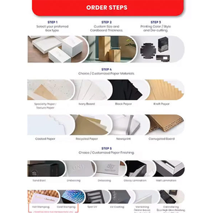 Caja de donas personalizada ecológica con estructura duradera para marcas de panadería y uso seguro para alimentos - Product Image 3