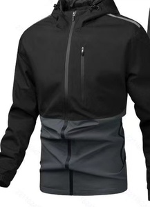 Phong Cách Tốt Nhất Thời Trang Bán Buôn Mưa <span class=keywords><strong>Softshell</strong></span> Áo Khoác Mui Xe Áo Khoác Không Thấm Nước Cho Nam Giới Và Phụ Nữ Biểu Tượng Tùy Chỉnh Người Đàn Ông Của Áo Khoác OEM - Product Image 3