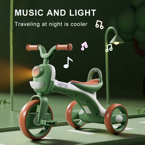 Tricycle très vendu pour enfants de 1 à 6 ans, vélo d'équilibre unisexe, vélos assistés pour débutants - Product Image 2
