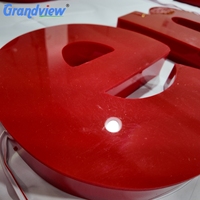 Enseigne lumineuse LED personnalisable avec logo, lettres 3D pour publicité, panneau publicitaire pour entreprises