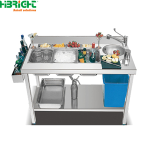 Highbright <b>Kitchen</b> <b>Equipment</b> 201/304 Stainless Steel Multi-functional Worktable - Product Image 1