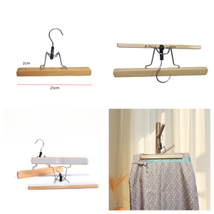 Appendiabiti in Legno Naturale Marrone a Testa Tonda di Alta Qualità, Vendita all'Ingrosso dal Produttore per Negozi di Abbigliamento - Product Image 6