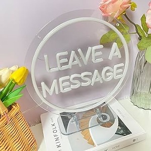 13x12 inch ấm trắng USB dẫn đăng ký để lại tin nhắn Neon lưu bút bảng dấu hiệu cho cửa hàng đám cưới bàn kinh doanh trang trí bàn tiếp nhận dấu hiệu - Product Image 4