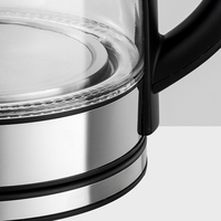 371433 1.8L Haute Borosilicate Électrique Bouilloire En Verre Bouilloire Électrique En Verre avec Etl